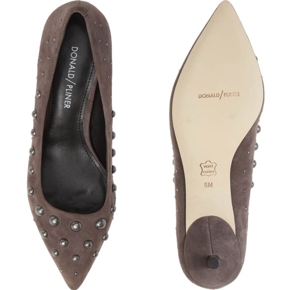 Donald Pliner Bazie Studded kitten heel pump - Picture 3 of 6